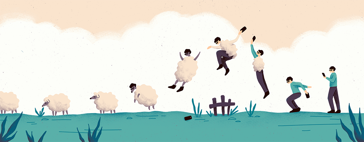 Sasha Kolesnik_counting sheep_illustration