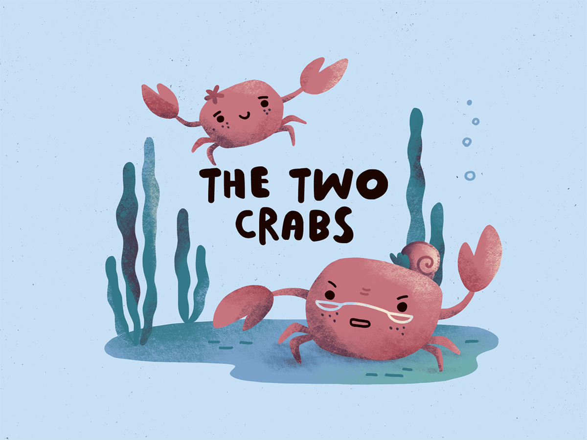 Sasha Kolesnik_two crabs_cover illustration